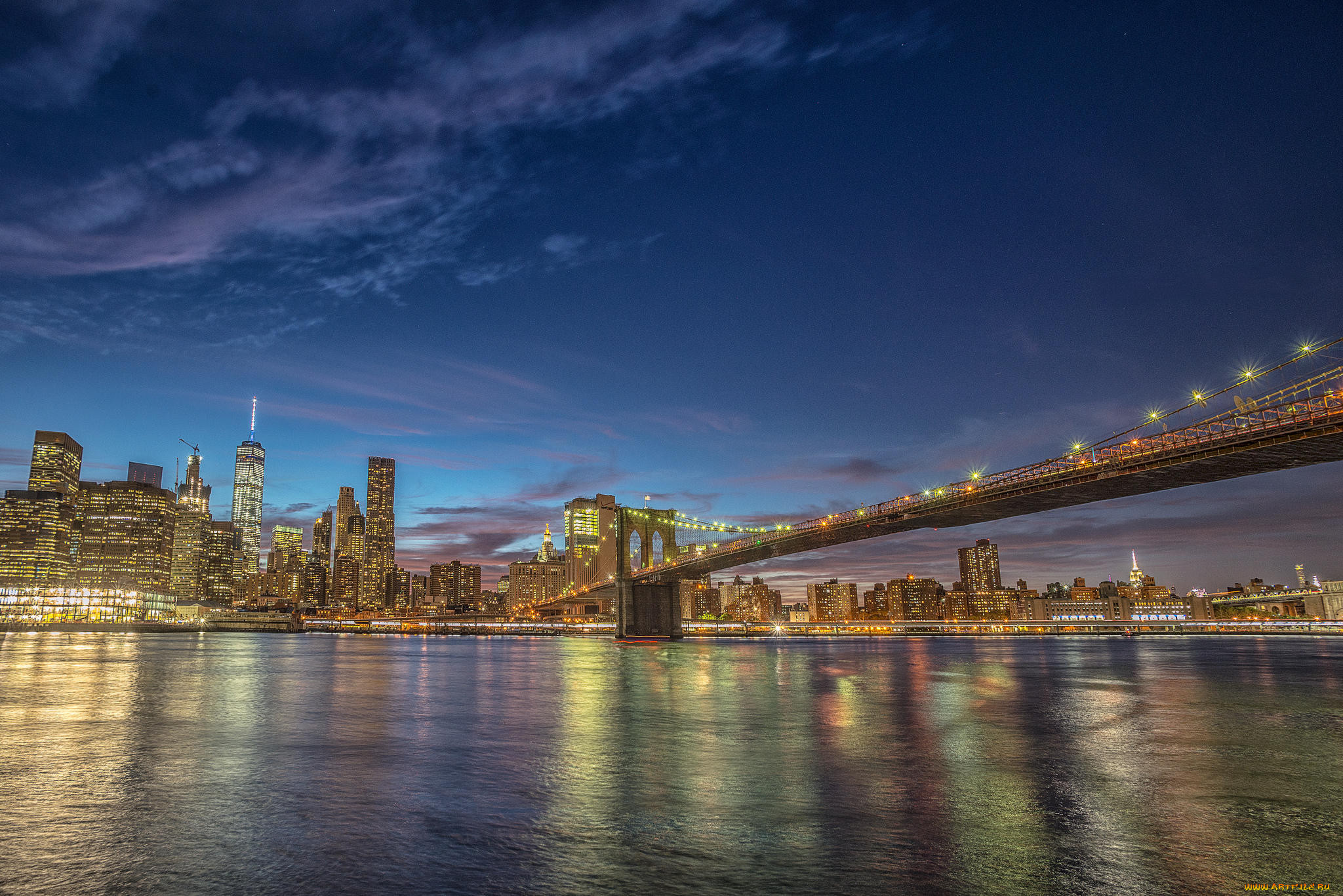 , - , , one, world, trade, center, brooklyn, bridge, manhattan